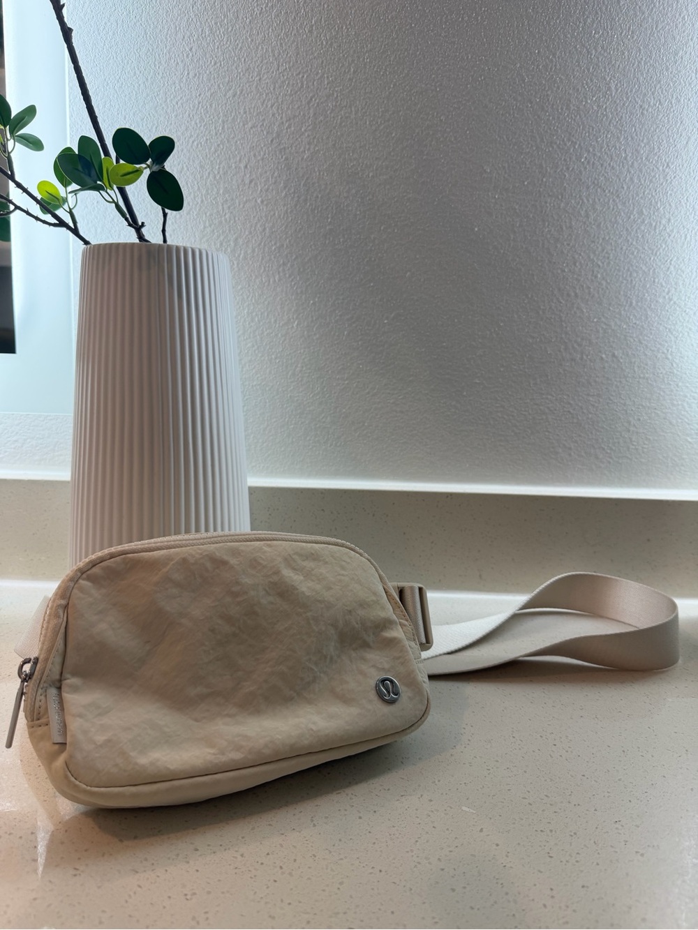 lululemon athletica cream crossbody bag